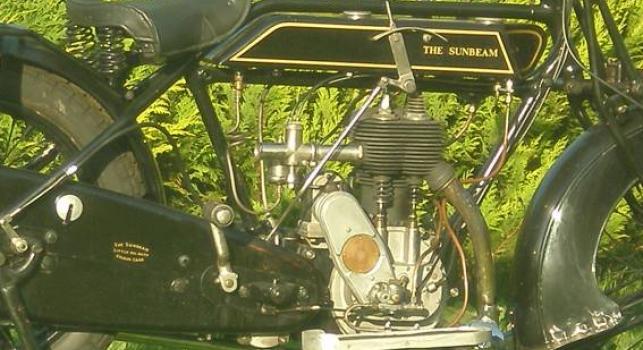 Sunbeam Model. 7. 85 x 105.5. 600cc  1924