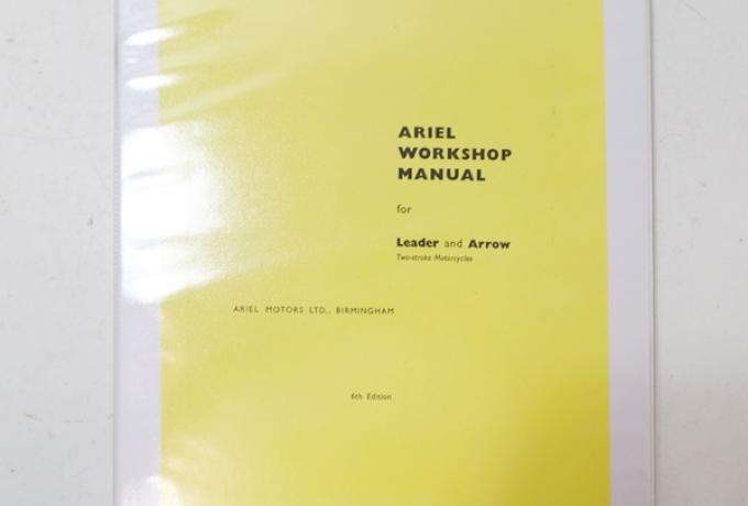 Ariel Leader and Arrow Workshop Manual Book
