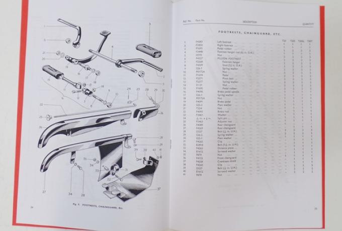 Triumph Tiger Cub Parts Catalogue No. 7
