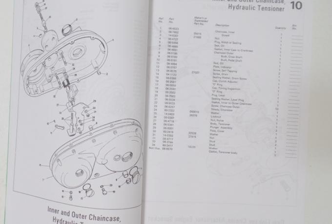 Norton Commando 850 Mk.3 Parts Book 1975