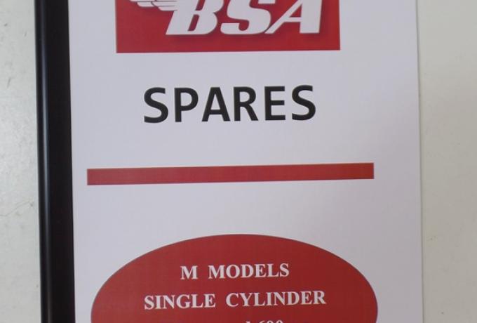 BSA M Models Spare Parts 500cc 600cc 1949-58 