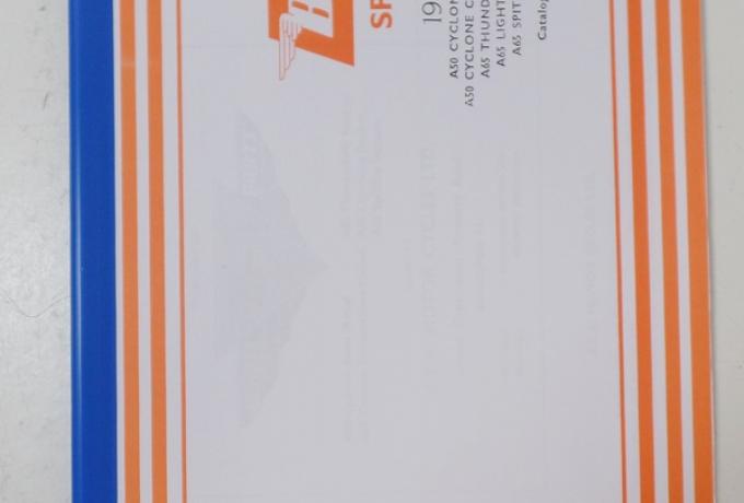 BSA A50 / A65 Parts Book 1965