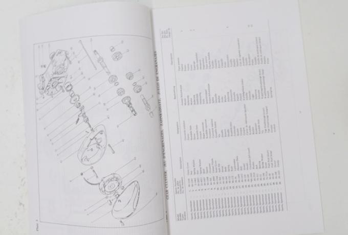 BSA D10 Sports and Sportsman 1967 Parts Book