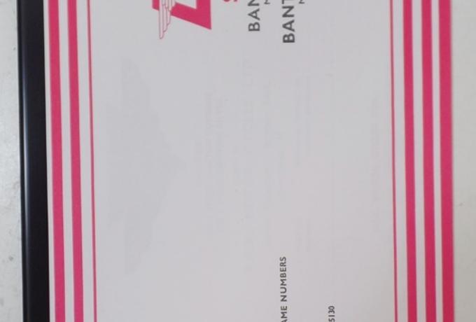 BSA D10 Spare Parts Book