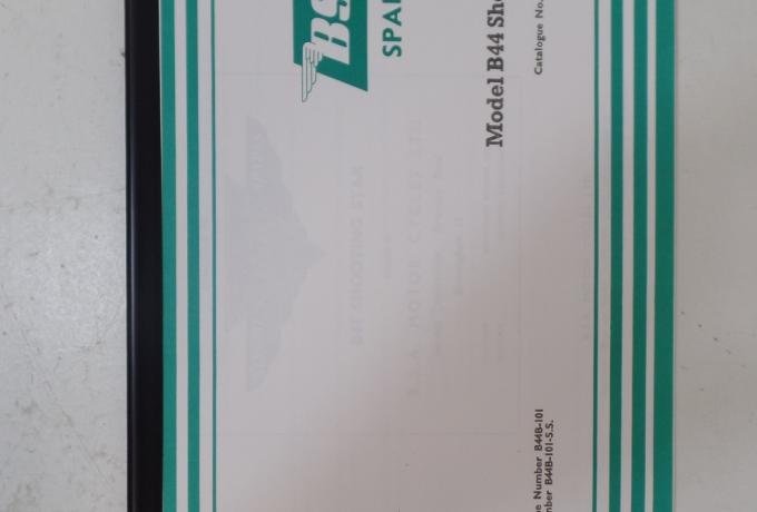 BSA B44SS Parts Book 1968