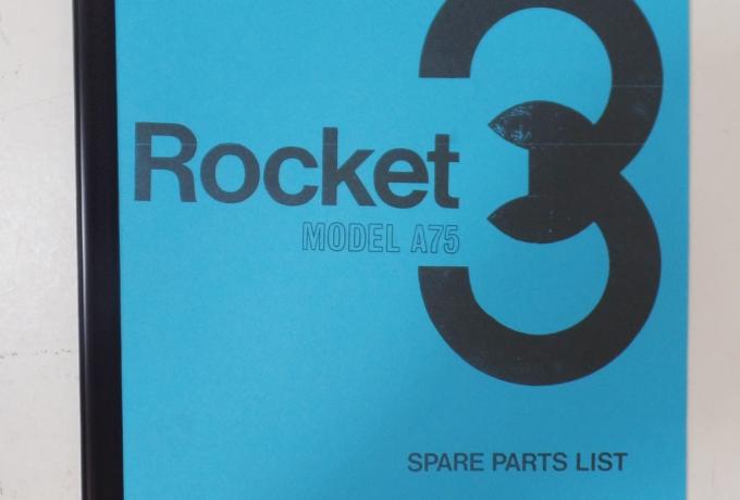 BSA Rocket 3 1969 Spare Parts Book