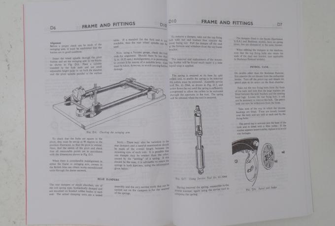 BSA D10 Workshop Manual