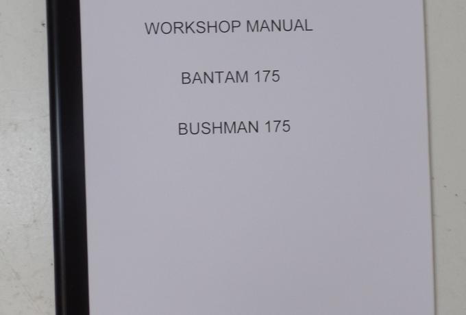 BSA B175 Workshop Manual Book
