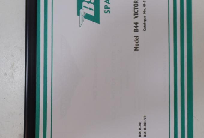 BSA B44 Victor Special 1968 Parts Book