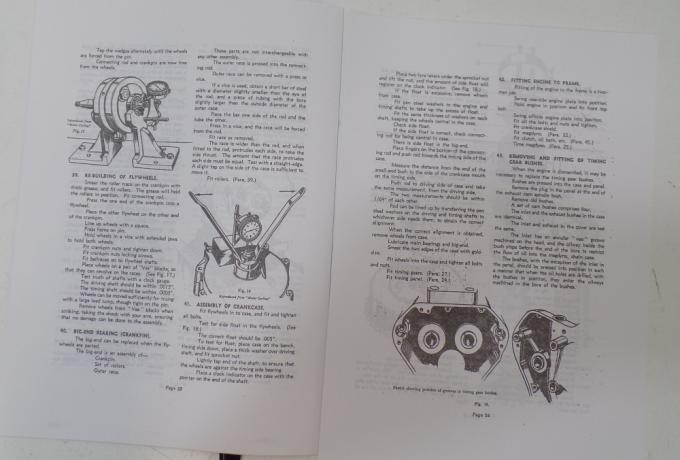 Norton 16H 490SV Service Sheet