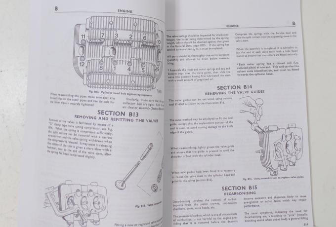 Triumph Trident T160 750cc 3 Cylinder Workshop Manual Book