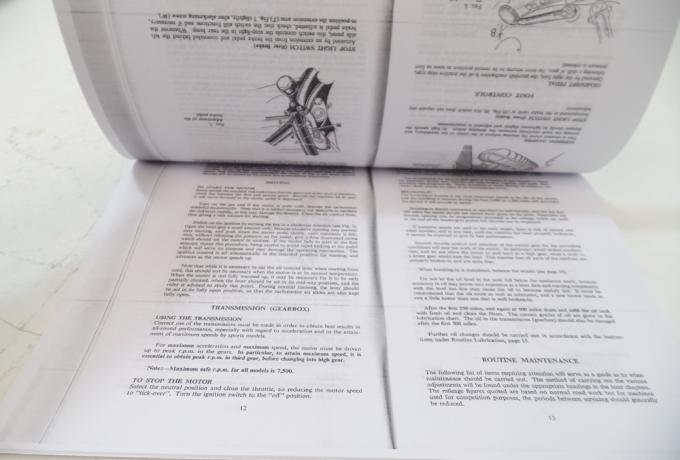 BSA A50 / A65 1970  Owners Handbook