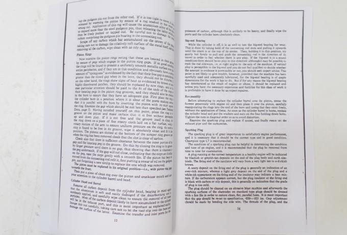 BSA D7 Bantam Super Owners Guide 