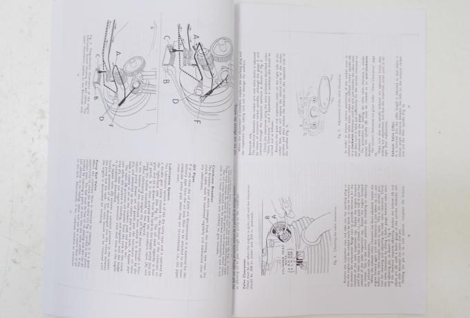 BSA B44 / C25 Various Owners Guide 1965-1967
