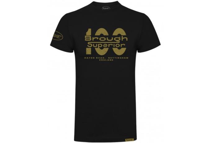 Brough Superior 100 T-Shirt Black XL