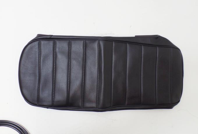 Norton Interstate 750 Dual Seat Cover Ribbed Black Top BS44