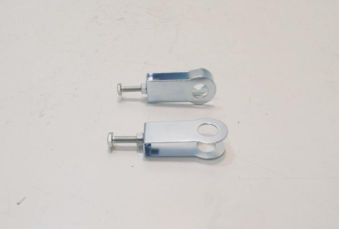 BSA A65/Triumph T120 T140 Chain Adjuster w. Bolt and Nut 