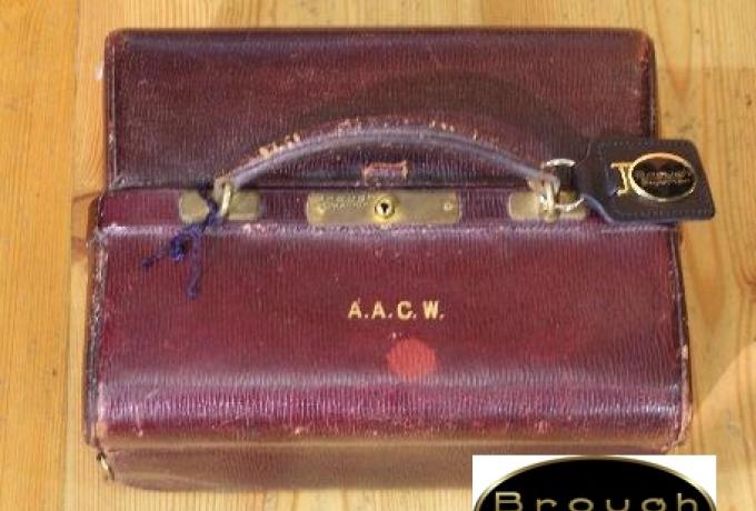 Brough Superior Cosmetic Bag sold empty