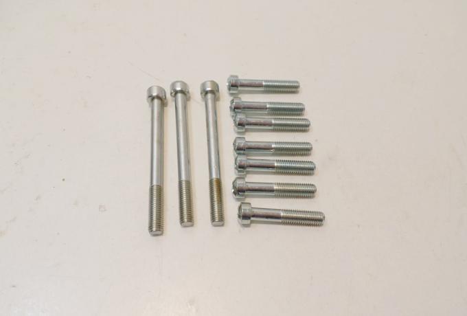 Triumph 3TA Screw Set for Primary Chaincase Cover
