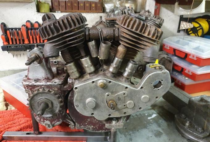 Indian Scout Engine 1924 600 cc