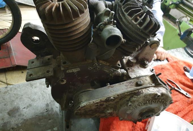 Indian Scout Engine 1924 600 cc