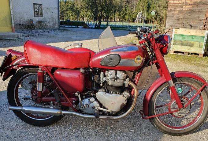 Ariel KH500 with Steib sidecar 1955