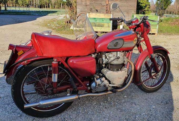 Ariel KH500 with Steib sidecar 1955