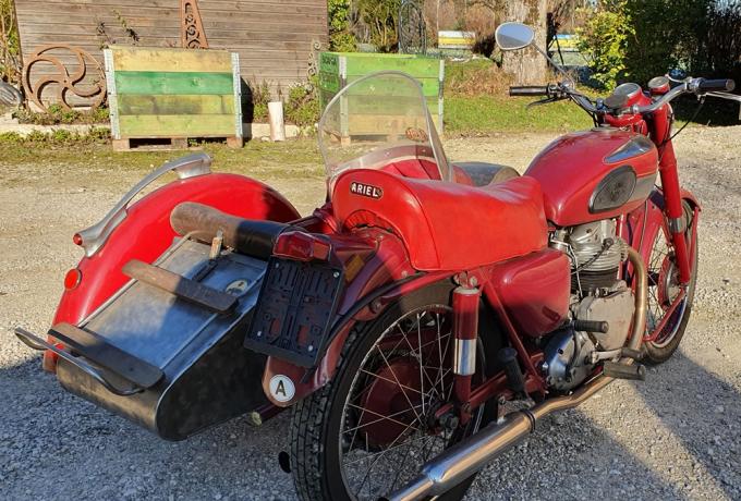 Ariel KH500 with Steib sidecar 1955