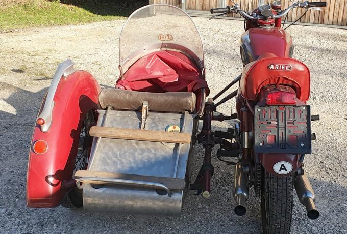 Ariel KH500 with Steib sidecar 1955
