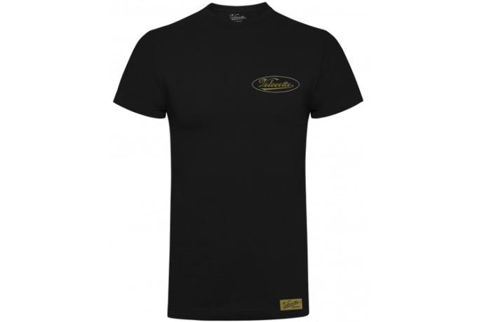 Velocette Wings T-Shirt Black -Small