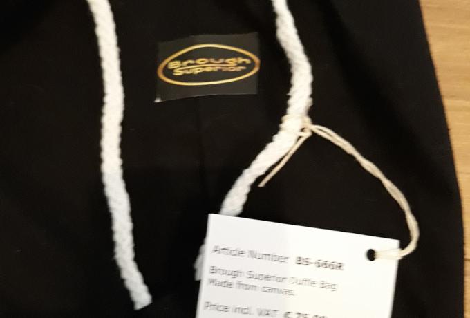 Brough Superior Canvas Duffle Bag