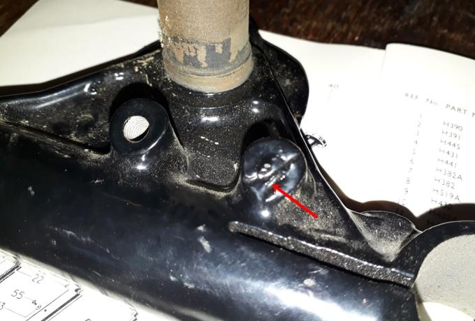 Gabelbrücke oben und unten