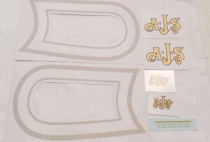 AJS/Matchless Model 38/2 Transfer SET O.H.V. 1938