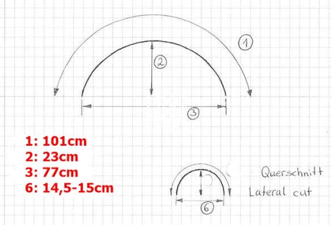 BSA A65 OIF Rear Mudguard Steel