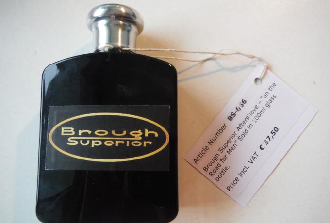 Brough Superior Aftershave - “On The Road for Men” - Sold in a 100ml glass bottle