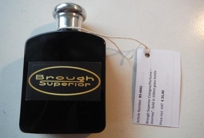 Brough Superior  Cologne/Perfume – “Journey” Sold in 100ml glass bottle
