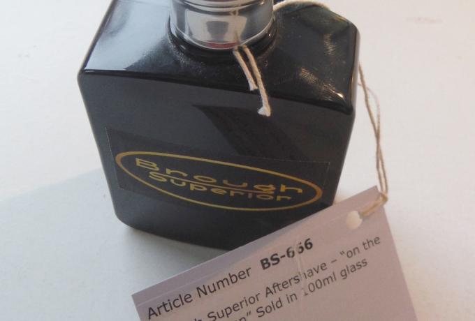 Brough Superior Aftershave - “On The Road for Men” - Sold in a 100ml glass bottle