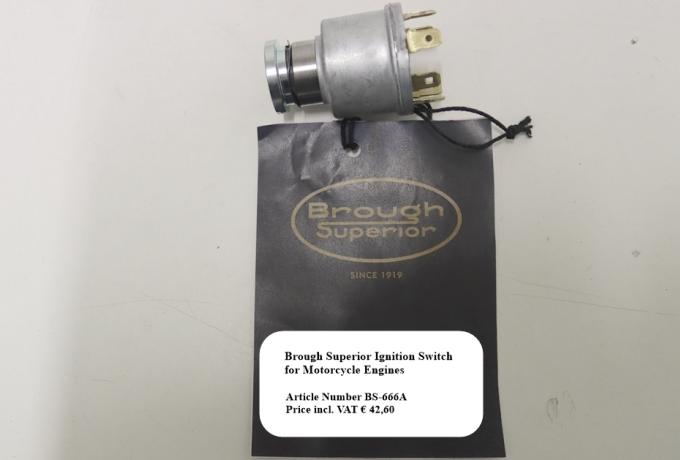 Brough Superior Ignition Switch for Motorcycle Engines