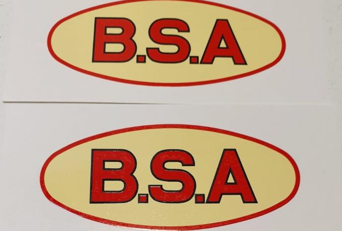 BSA Transfer Tank 1933/39 Pair