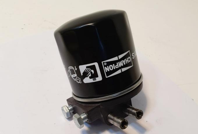 Norton Oilfilter Mounting with Oil Filter /Oilfilter spin On and 2 Bolts 5/16" x 3/4" UNF