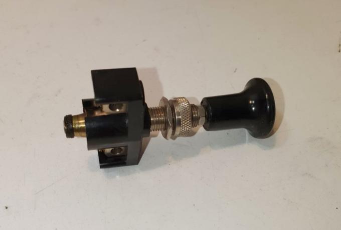 Pull / Push Switch black NOS