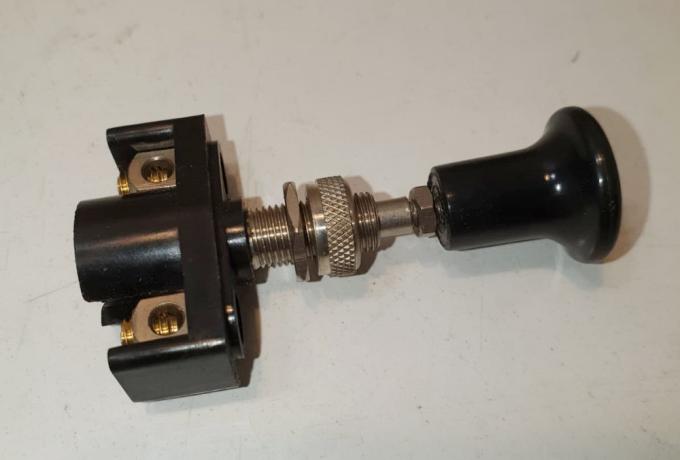 Pull / Push Switch black NOS
