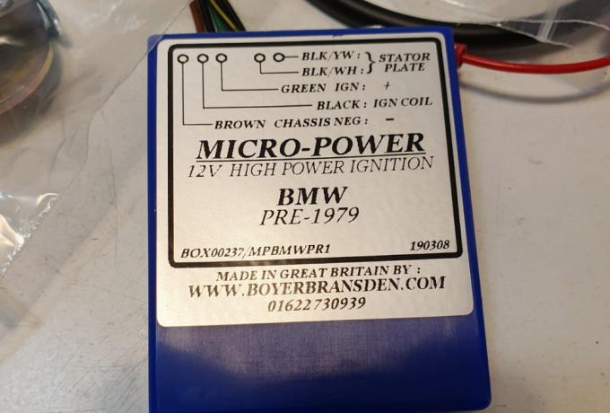 Boyer Micro Power BMW Pre 1979 Ignition 12V