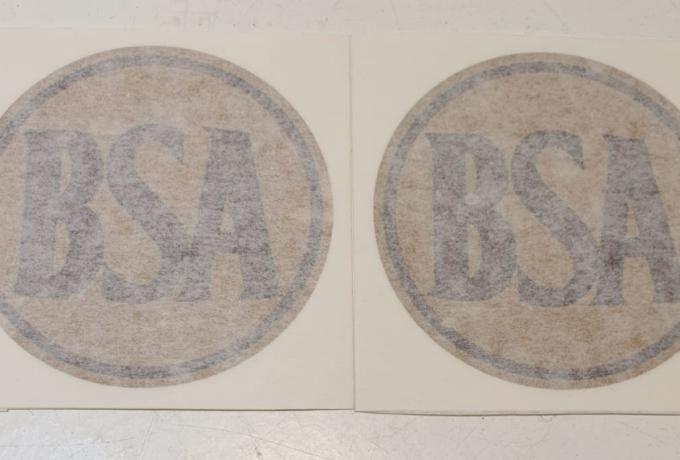 BSA Tank Sticker 1939 Pair