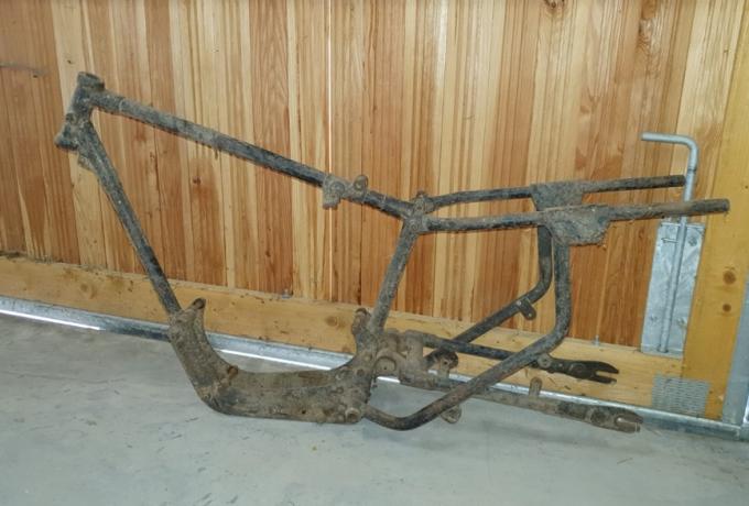 Norman Model B3 250cc Twin ~1959 Frame used B38364T