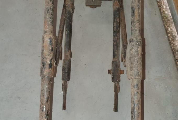 Norman Model B3 250cc Twin ~1959 Frame used B38364T