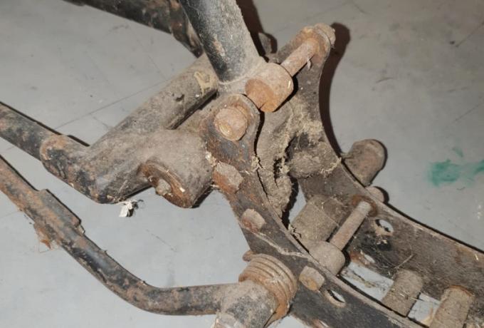 Norman Model B3 250cc Twin ~1959 Frame used B38364T