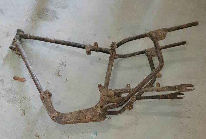 Norman Model B3 250cc Twin ~1959 Frame used B38364T