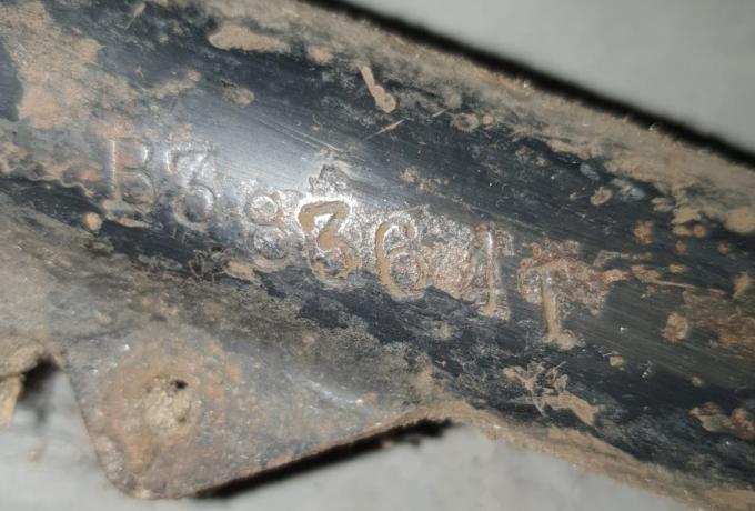 Norman Model B3 250cc Twin ~1959 Frame used B38364T