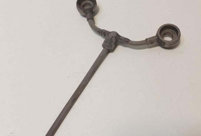 BSA Rocker Feed Pipe, A7 A10 unpolished